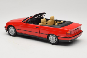 BMW 3 Series E36 カブリオレ レッド UT Models 1:18 BMW005 メタル - 画像 7/8
