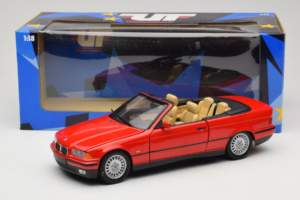 BMW 3 Series E36 カブリオレ レッド UT Models 1:18 BMW005 メタル - 画像 8/8