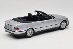 BMW 3 Series E36 カブリオレ シルバー UT Models 1:18 BMW008 メタル - 画像 3/8