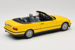 BMW 3 Series E36 カブリオレ イエロー UT Models 1:18 BMW007 メタル - 画像 3/8