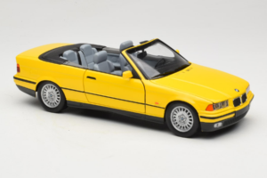 BMW 3 Series E36 カブリオレ イエロー UT Models 1:18 BMW007 メタル - 画像 6/8