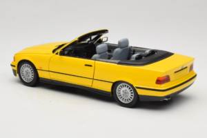 BMW 3 Series E36 カブリオレ イエロー UT Models 1:18 BMW007 メタル - 画像 7/8