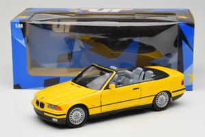 BMW 3 Series E36 カブリオレ イエロー UT Models 1:18 BMW007 メタル - 画像 8/8
