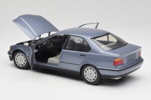 BMW 3-Series E36 アブスブルー UT Models 1:18 180023300 メタル - 画像 5/8