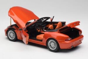 BMW Z3 E36 2.8 フェニックスオレンジ UT Models 1:18 20442 メタル - 画像 5/8
