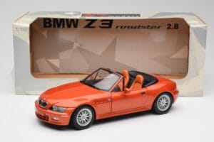 BMW Z3 E36 2.8 フェニックスオレンジ UT Models 1:18 20442 メタル - 画像 8/8