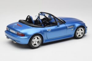 BMW Z3 E36 M Roadster Estoril Blue Bburago 1:18 3349-M1 メタル - 画像 3/8
