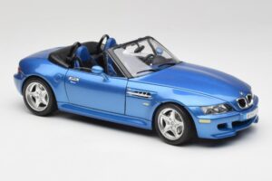 BMW Z3 E36 M Roadster Estoril Blue Bburago 1:18 3349-M1 メタル - 画像 6/8