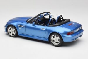 BMW Z3 E36 M Roadster Estoril Blue Bburago 1:18 3349-M1 メタル - 画像 7/8