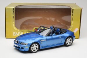 BMW Z3 E36 M Roadster Estoril Blue Bburago 1:18 3349-M1 メタル - 画像 8/8