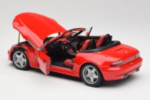 BMW Z3 E36 M Roadster イモラレッド UT Models 1:18 20411 メタル - 画像 5/8