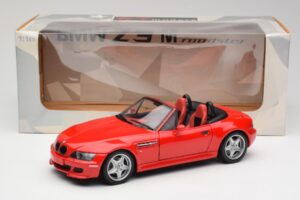 BMW Z3 E36 M Roadster イモラレッド UT Models 1:18 20411 メタル - 画像 8/8
