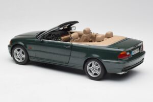 BMW 3 E46 カブリオレ グリーン Kyosho 1:18 80430009757 メタル - 画像 7/8