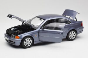 BMW 318Ci E46 ブルー Kyosho 1:18 80439411583 メタル - 画像 2/8