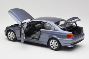 BMW 318Ci E46 ブルー Kyosho 1:18 80439411583 メタル - 画像 5/8