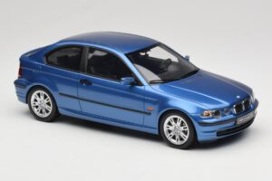 BMW 318ti E46 Compact Estoril Blue Otto 1:18 OT462 レジン - 画像 4/6