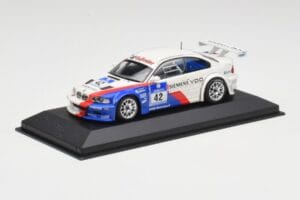 BMW M3 GTR E46 #42 J. Muller / D. Muller / H-J. Stuck / P. Lamy 24 Hours Nurburgring Winner 2004 Minichamps 1:43 444042342 メタ - 画像 2/4