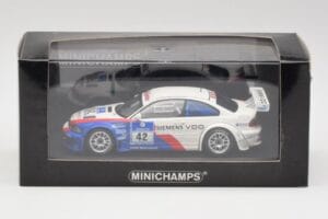 BMW M3 GTR E46 #42 J. Muller / D. Muller / H-J. Stuck / P. Lamy 24 Hours Nurburgring Winner 2004 Minichamps 1:43 444042342 メタ - 画像 4/4