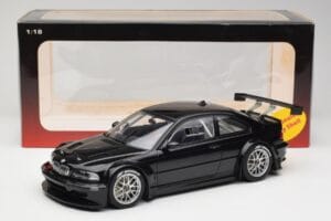 BMW M3 GTR E46 Plain Body Jet ブラック AUTOart 1:18 80447 メタル - 画像 6/6