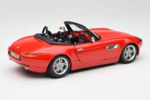 BMW Z8 E52 レッド Bburago 1:18 Z8001 メタル - 画像 3/8