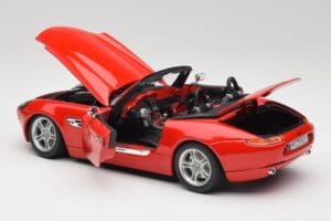 BMW Z8 E52 レッド Bburago 1:18 Z8001 メタル - 画像 5/8