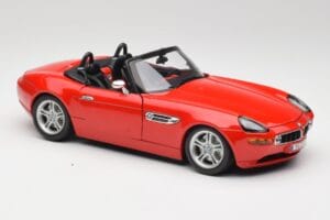 BMW Z8 E52 レッド Bburago 1:18 Z8001 メタル - 画像 6/8