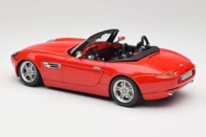 BMW Z8 E52 レッド Bburago 1:18 Z8001 メタル - 画像 7/8
