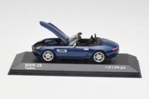 BMW Z8 E52 トパーズブルー Minichamps 1:43 431028740 メタル - 画像 4/5