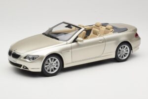 BMW 6 Series E64 カブリオレ Mineral Silver Metallic Kyosho 1:18 80430153437 メタル