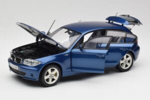 BMW 1 E87 シドニーブルー Kyosho 1:18 80430308600 メタル - 画像 2/8