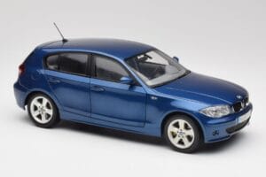 BMW 1 E87 シドニーブルー Kyosho 1:18 80430308600 メタル - 画像 6/8