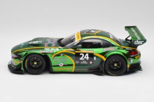 BMW Z4 E89 GT3 #24 Saudi Falcons K. Al Faisal / A. Binladen Dubai 24 Hours 2013 Minichamps 1:18 151132324 メタル - 画像 3/6