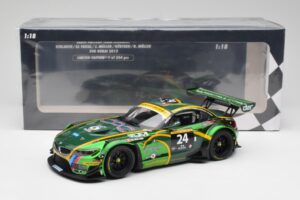 BMW Z4 E89 GT3 #24 Saudi Falcons K. Al Faisal / A. Binladen Dubai 24 Hours 2013 Minichamps 1:18 151132324 メタル - 画像 6/6