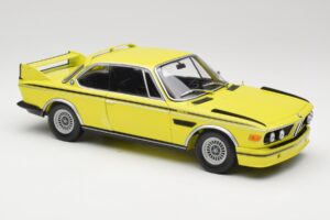 BMW 3.0 CSL E9 イエロー Minichamps 1:18 180029028 メタル - 画像 6/8