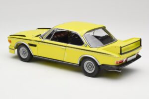 BMW 3.0 CSL E9 イエロー Minichamps 1:18 180029028 メタル - 画像 7/8