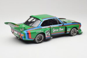 BMW 3.5 CSL E9 Gruppe 5 #12 H. Quester / G. Nilsson Zeltweg Winner 1976 Minichamps 1:18 180762012 メタル - 画像 3/8