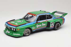 BMW 3.5 CSL E9 Gruppe 5 #12 H. Quester / G. Nilsson Zeltweg Winner 1976 Minichamps 1:18 180762012 メタル
