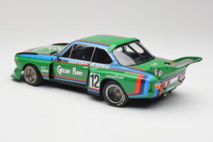BMW 3.5 CSL E9 Gruppe 5 #12 H. Quester / G. Nilsson Zeltweg Winner 1976 Minichamps 1:18 180762012 メタル - 画像 7/8