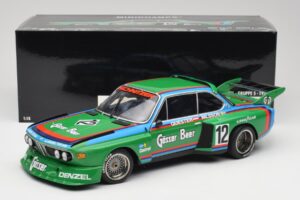 BMW 3.5 CSL E9 Gruppe 5 #12 H. Quester / G. Nilsson Zeltweg Winner 1976 Minichamps 1:18 180762012 メタル - 画像 8/8