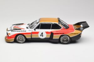 BMW 3.5 CSL E9 Gruppe 5 #4 J. Fitzpatrick / T. Walkinshaw Silverstone Winner 1976 Minichamps 1:18 180762004 メタル - 画像 4/8