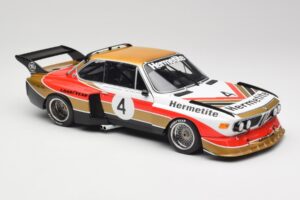 BMW 3.5 CSL E9 Gruppe 5 #4 J. Fitzpatrick / T. Walkinshaw Silverstone Winner 1976 Minichamps 1:18 180762004 メタル - 画像 6/8