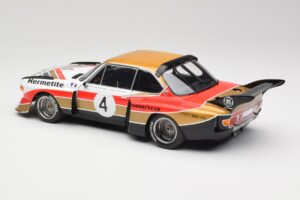 BMW 3.5 CSL E9 Gruppe 5 #4 J. Fitzpatrick / T. Walkinshaw Silverstone Winner 1976 Minichamps 1:18 180762004 メタル - 画像 7/8