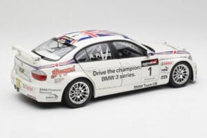 BMW E90 320si #1 A. Priaulx WTCC Champion 2006 Kyosho 1:18 80430429067 メタル - 画像 3/8