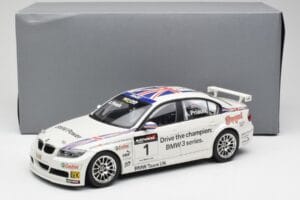BMW E90 320si #1 A. Priaulx WTCC Champion 2006 Kyosho 1:18 80430429067 メタル - 画像 8/8