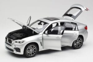 BMW X6 M F86 シルバー Norev 1:18 183200 メタル - 画像 2/8