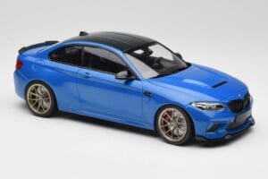 BMW M2 F87 CS ミサノブルー & ゴールドホイール Minichamps 1:18 155021027 メタル - 画像 4/6