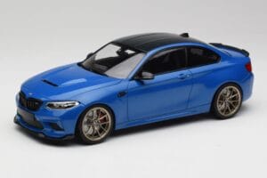 BMW M2 F87 CS ミサノブルー & ゴールドホイール Minichamps 1:18 155021027 メタル