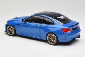 BMW M2 F87 CS ミサノブルー & ゴールドホイール Minichamps 1:18 155021027 メタル - 画像 5/6