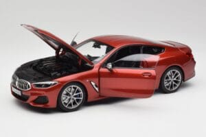 BMW M850i G15 オレンジ メタリック Norev 1:18 183285 メタル - 画像 2/8