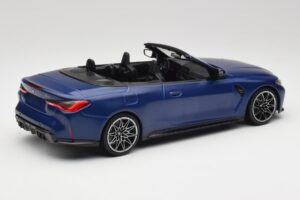 BMW M4 G82 カブリオレ Frozen Portimao Blue Minichamps 1:18 155021030 メタル - 画像 2/6